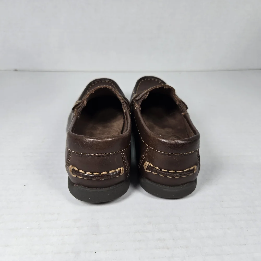 Florsheim Brown Jasper Driver Jr Dress Loafer Moccasin Size 10.5 M Toddler
